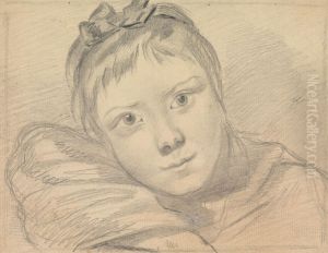 Portrait of Rev. William Gilpin's Daughter by Sawrey Gilpin