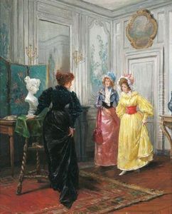 Die Buste by Georges Jules Auguste Cain