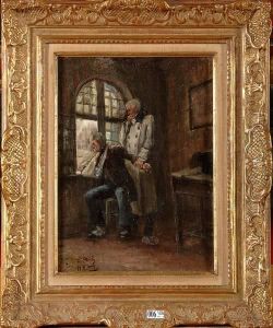 Soldat Blesse A La Fenetre by Henri Cain