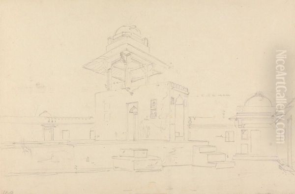 Part of the Palace, Rotasgarh, Bihar - view 1