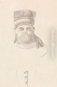 Statue Bust by Thomas Daniell