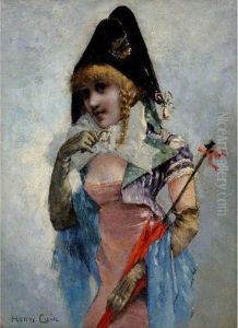 Personnages En Habit Revolutionnaire by Henri Cain