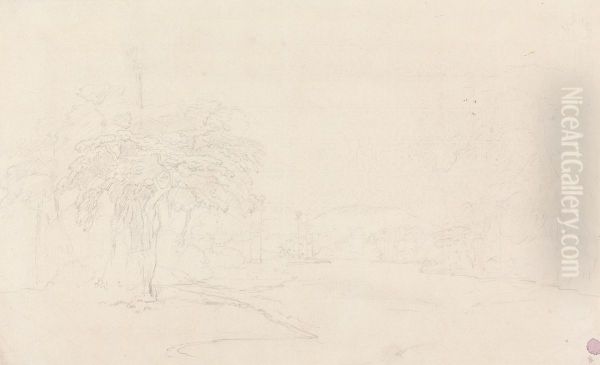 One of One Hundred and Seventy-six Drawings of India by Thomas and William Daniell Grouped by "Voyages," "South India," and "Upper India" - view 1