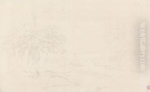 One of One Hundred and Seventy-six Drawings of India by Thomas and William Daniell Grouped by "Voyages," "South India," and "Upper India" by Thomas Daniell