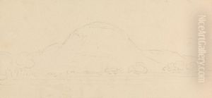 Landscape with a Mountain in the Background by Thomas Daniell