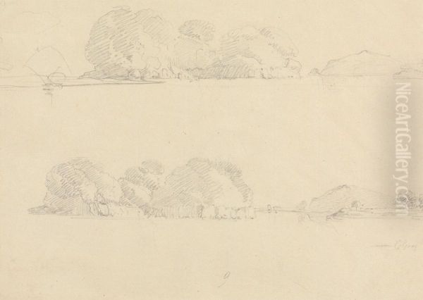Two Wooded Landscapes - view 1