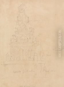 Architectural Study by Thomas Daniell