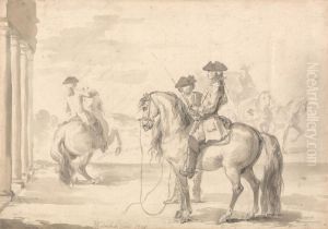 The Scholar Placed in His Seat Without Styrrops by John Vanderbank