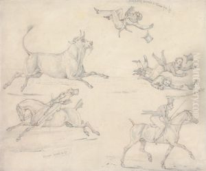of Up With a Down Prospect, of Down with an Up Prospect, of Learning to Trot, of a Hard Mouth. by Henry Thomas Alken