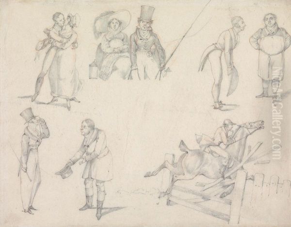 of Promising a Vote, of Reminding an Elector, of a Bang up Drive in a Lunday, of Spoiling a Chicken, of Breaking a Hunter, of Reminding a Member, of a Convenient Memory. - view 1