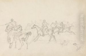 Hunt Followers...Moving with the Hounds to the Left