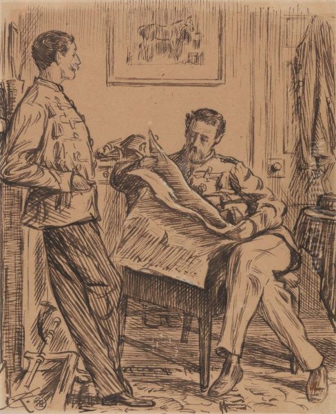 An Iillustration in "Punch", Aug. 11, 1877 - view 1