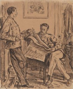 An Iillustration in "Punch", Aug. 11, 1877 by Charles Keene