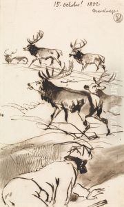 The Deer-Stalker, Oct. 15, 1852 by Sir Edwin Henry Landseer