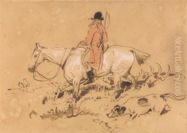 Huntsman with Hounds - view 1