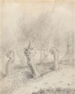 Pollarded Willows by John Constable
