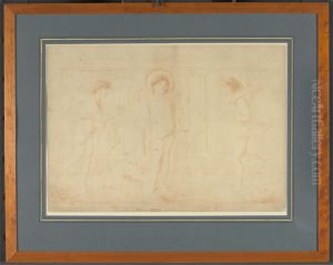 Fancy, Cupid and Pleasure by Simeon Solomon
