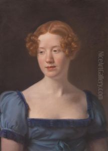 Lady Pringle, nee Emilia Anne Macleod by Archibald Skirving
