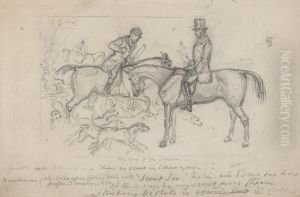 The Close of the Season by John Leech