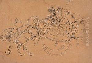 The Dog Cart by Phil May