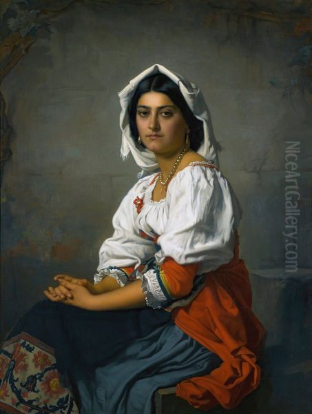 The young Italian woman - view 1