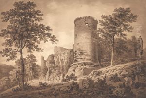 Bothwell Castle, Lanarkshire by Hugh William Williams