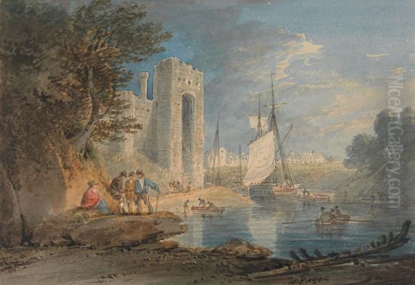 View at Caernarvon, Wales - view 1