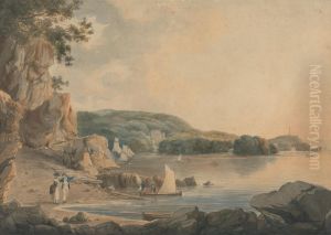 Britten Ferry, Mount Edgecombe by William Payne