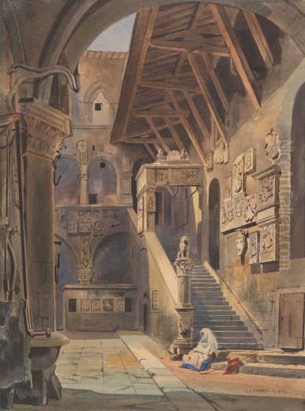 Court of the Bargello, Florence - view 1