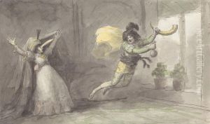 Theatrical Scene by Nathaniel Dance-Holland