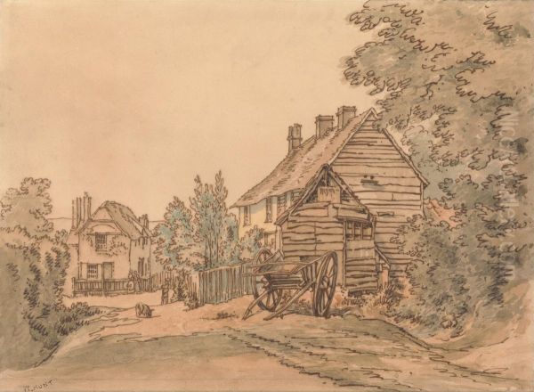 A Street in a Country Village - view 1