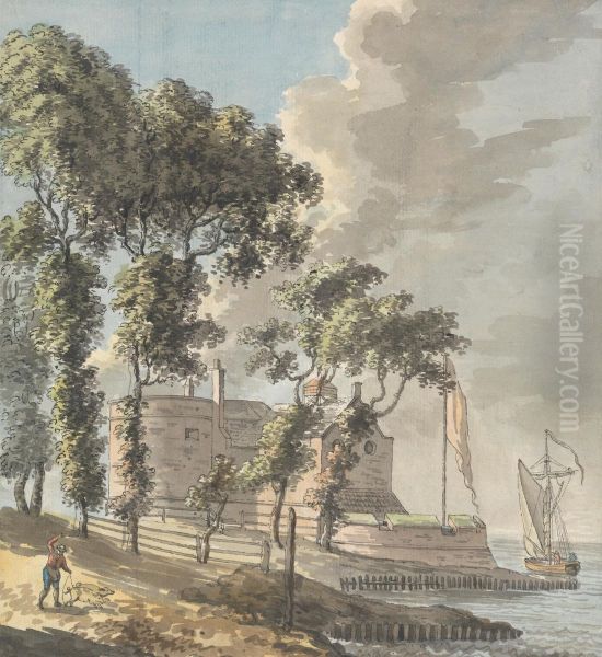 Cowes Castle, Isle of Wight - view 1