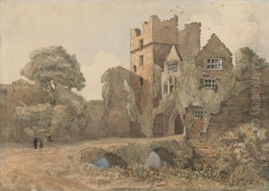 The Keep and Gate, Ludlow Castle, Shropshire by Thomas Lound