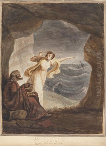 Prospero and Miranda - view 1