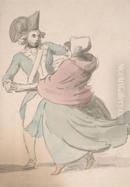 Couple Dancing - view 1