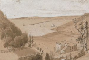 Bovisand, near Plymouth by William Daniell RA