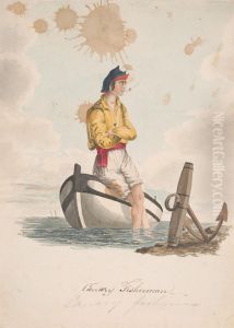Canary Fisherman by Alfred Diston