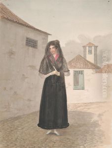 Ladies' Church dress by Alfred Diston