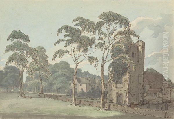 A Church at Stanstead - view 1