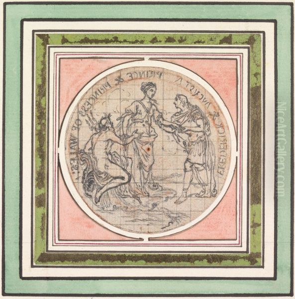 Frederick and Augusta, Prince and Princess of Wales - view 1