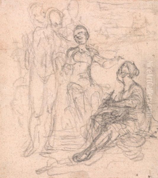 Group of Allegorical Figures - view 1