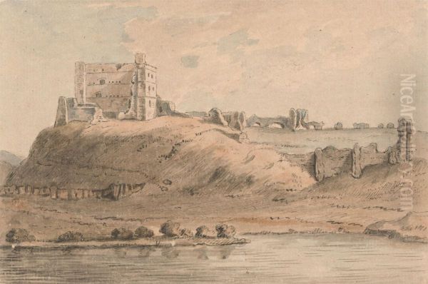 Norham Castle, Northumberland - view 1