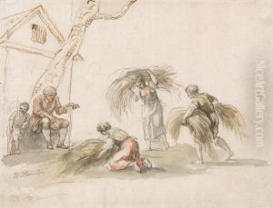 Figures Harvesting by William Hamilton