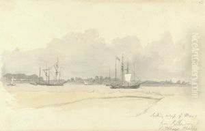 Looking Across the Maas from Rotterdam