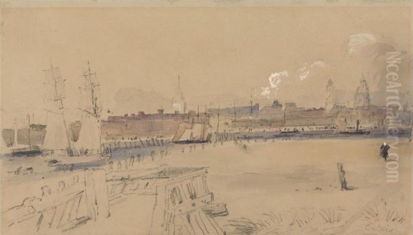 Calais Harbour - view 1