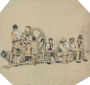 Mechanical Grinder with Figures Mechanical Grinder with Figures