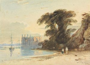 River Landscape with Figures River Landscape with Figures