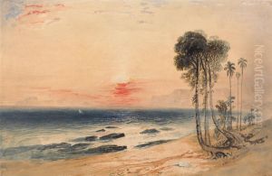 A Tropical Coast, Sunset