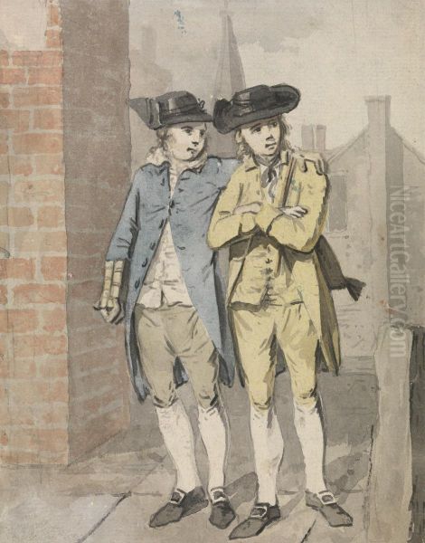 Two Schoolboys - view 1