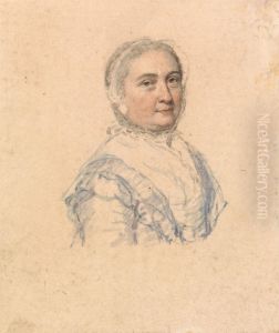 Portrait of a Woman taken from life, facing right by John Smart